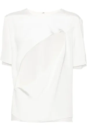 Peter Do Slash silk blouse