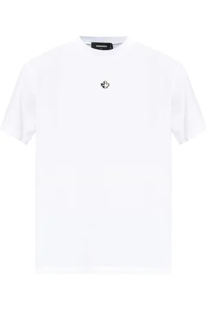 Dsquared2 Logo-appliquéd cotton T-shirt