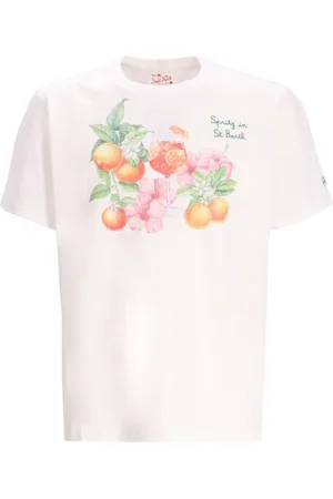 MC2 SAINT BARTH Graphic-print cotton T-shirt