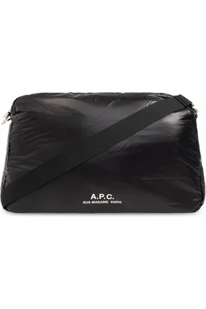 A.P.C. Logo-print padded shoulder bag