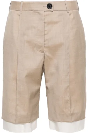 Peter Do Layered-effect tailored shorts