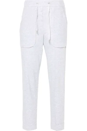 PESERICO SIGN Mélange-effect track pants