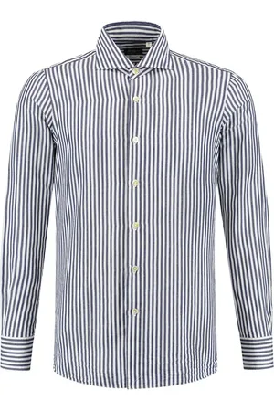 Finamore Eduardo striped cotton shirt