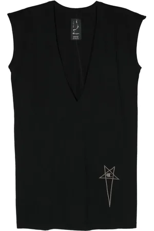 Rick Owens Dylan T cotton tank top