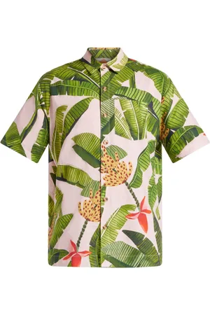 Farm Rio Banana Leaves shirt