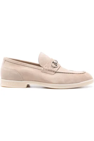 Gucci Konrad suede loafers