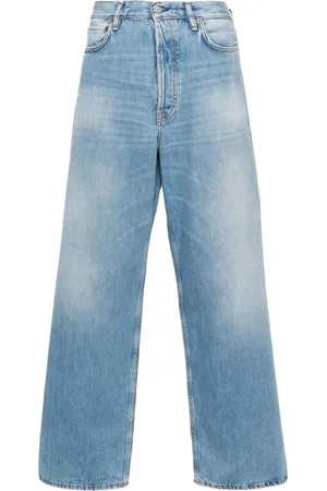 Acne Studios Mid-rise wide-leg jeans