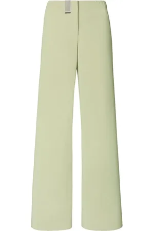 Tory Burch Coated wide-leg trousers