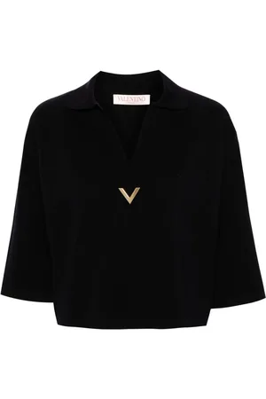 VALENTINO GARAVANI V-logo virgin wool jumper