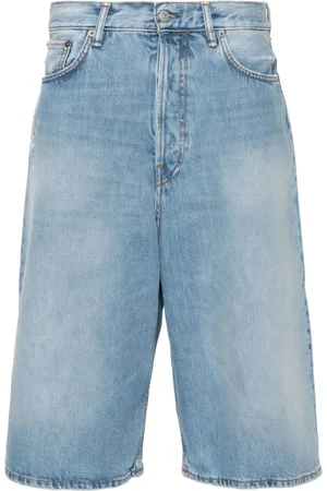 Acne Studios Straight-leg denim shorts
