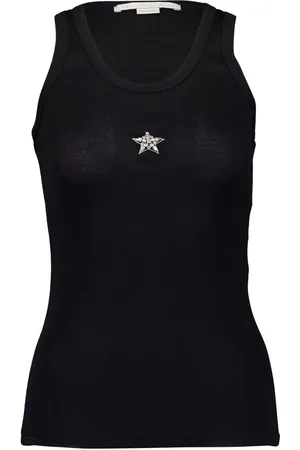 Stella McCartney Star-print detail tank top