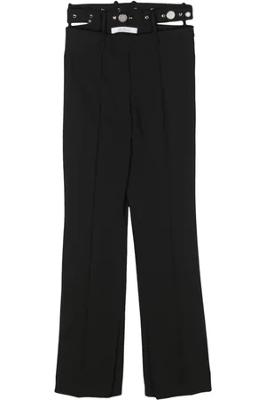 Rokh Belted flared trousers