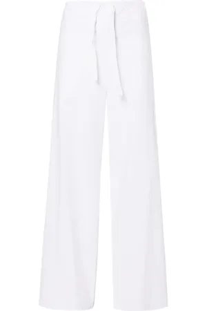 The Row Jugi drawstring-waist cotton trousers