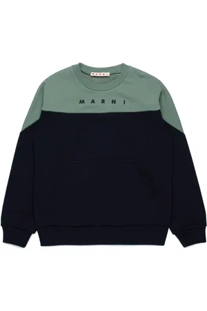 Marni Logo-print cotton sweatshirt