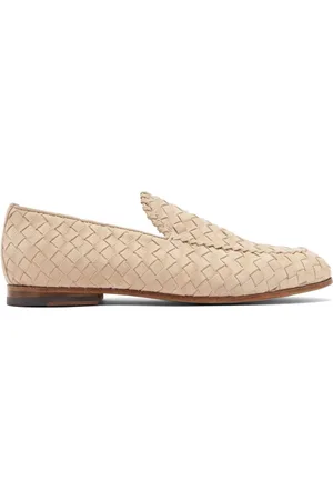 Scarosso Vittorio interwoven suede loafers