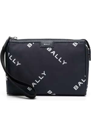 Bally Logo-print clutch bag