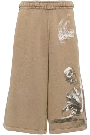 OFF-WHITE S.Matthew cotton track shorts