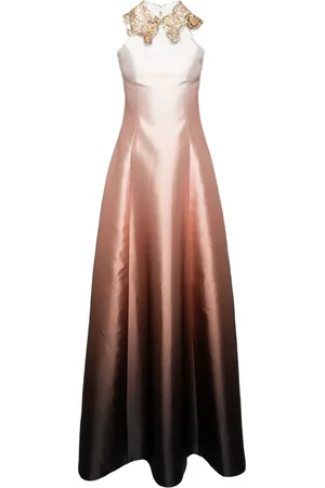 Saiid Kobeisy Gradient-effect taffeta dress