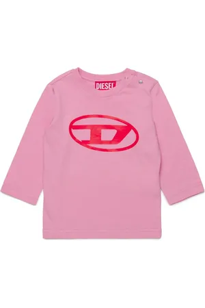 Diesel Oval D-print cotton T-shirt