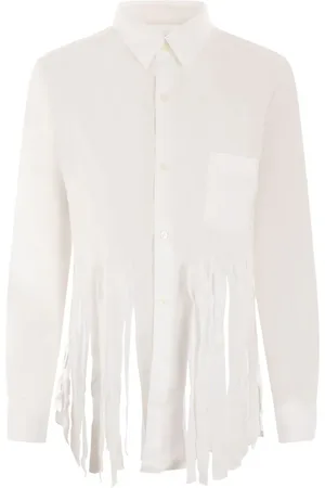 Comme des Garçons Fringed long-sleeve shirt