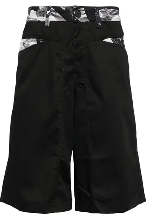 VERSACE Magazine cotton shorts