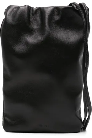 The Row Bourse leather phone bag