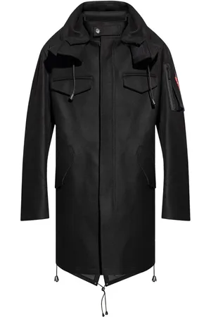 Dsquared2 Zip-up hooded coat