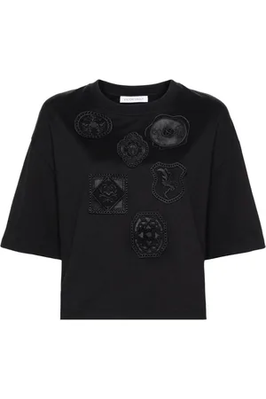 Viktor & Rolf Patch-embroidered cotton T-shirt