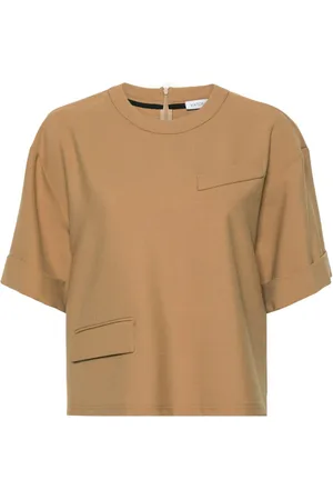 Viktor & Rolf Suiting twill-weave T-shirt