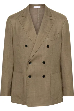 Boglioli Patterned-jacquard suit jacket