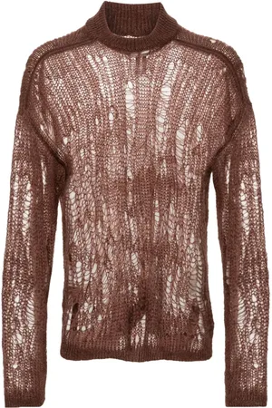 Rick Owens Tommy Lupetto open-knit jumper