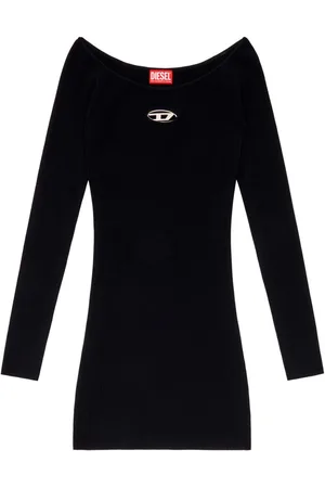 Diesel M-Vera ribbed mini dress
