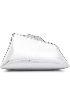The Attico 8.30PM leather clutch bag