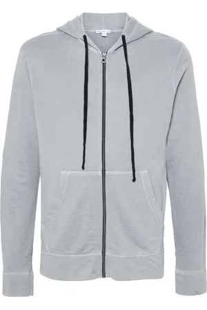 James Perse Zip-up cotton hoodie
