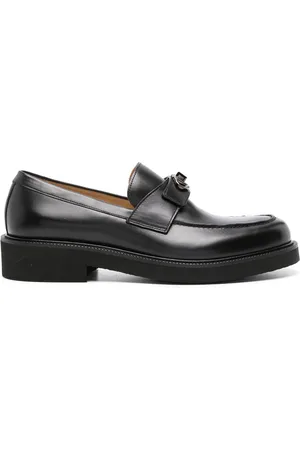 VALENTINO GARAVANI VLogo Locker leather loafers