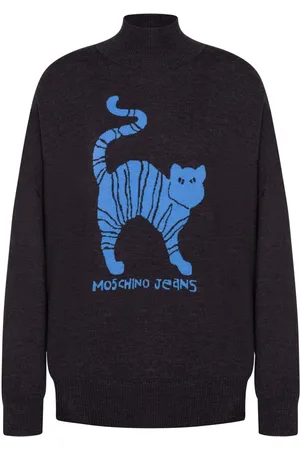 Moschino Intarsia wool jumper