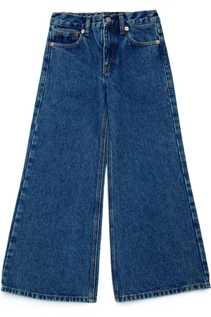 Maison Margiela Wide leg cotton jeans