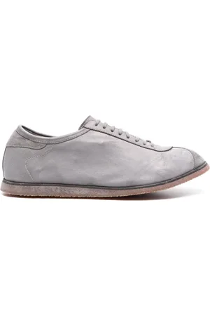 GUIDI Lace-up leather snekears