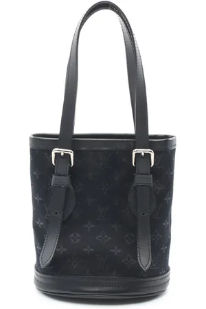 LOUIS VUITTON 2001 Little Bucket satin bucket bag