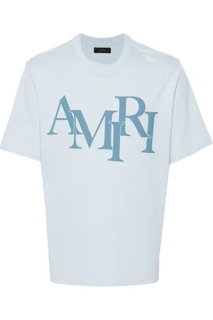 AMIRI Staggered logo-print cotton T-shirt