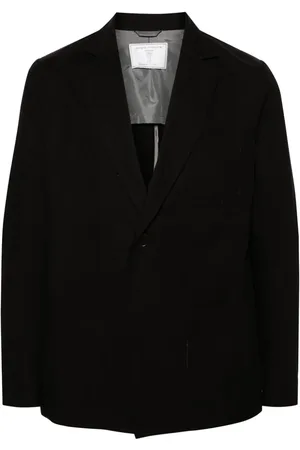 SOCIÉTÉ ANONYME Single-breasted canvas blazer