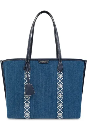 Tory Burch Perry denim tote bag