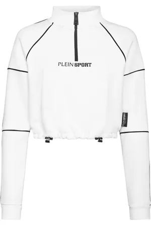 Philipp Plein Logo-print cropped sweatshirt