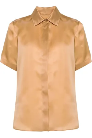 Max Mara Short-sleeve silk shirt
