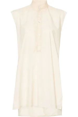 Quira Long-length cotton shirt