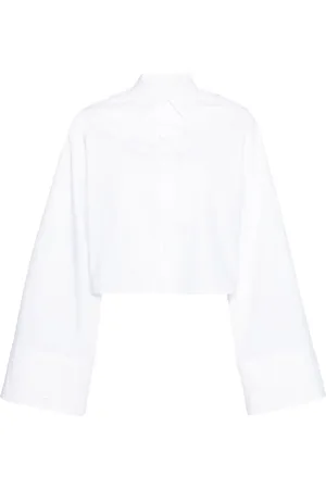Maison Margiela Extra-long sleeve cropped shirt