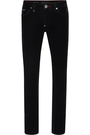 Philipp Plein Mid-rise straight-leg jeans