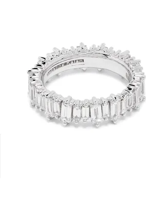 Suzanne Kalan 18kt white gold Bold diamond eternity ring