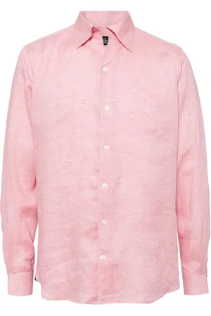 MAN ON THE BOON. Buttoned hemp shirt