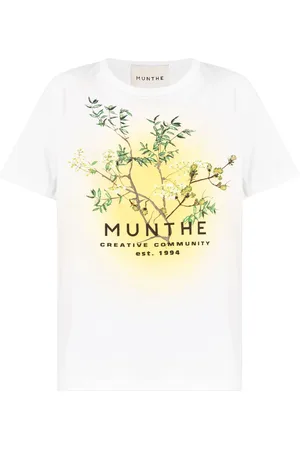 Munthe Omeo logo-print T-shirt